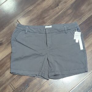 Caslon Women's Charcoal Shorts